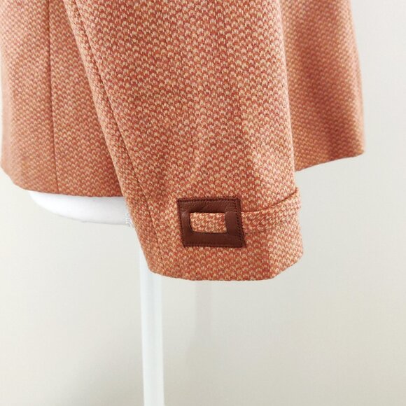 Vintage Swiss Boutique Alissa Wool Blazer – EU40/US10 - Leather Trim - Picture 5 of 7